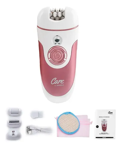 Depiladora Gadnic Mujer Eléctrica Facial 4 En 1 Inalámbrica