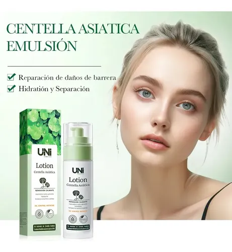 Locion Facial Reparadora Con Centella Asiatica 80ml Todo Tipo De Piel Día/noche