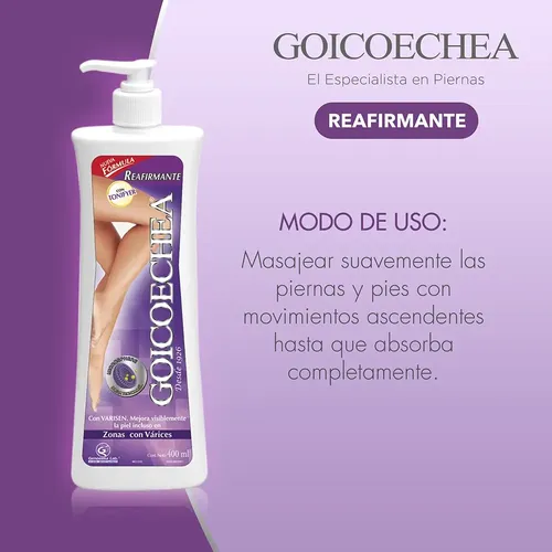 Goicoechea Crema Corporal Reafirmante Con Tonifyer 400 Ml