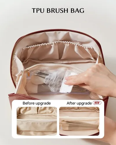 Bolsa De Cosméticos Eachy Travel, Bolsa De Maquillaje De Gra