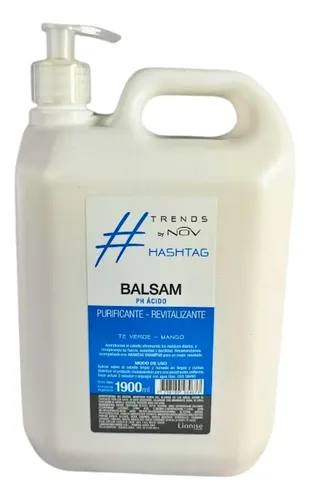 Acondicionador Hashtag Nov Purificante Revitalizante 1900ml