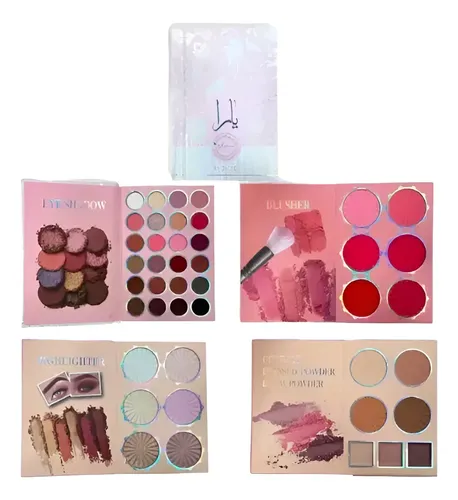 Medecoo Paleta Yara Libro Sombras Rubor Iluminador Corrector