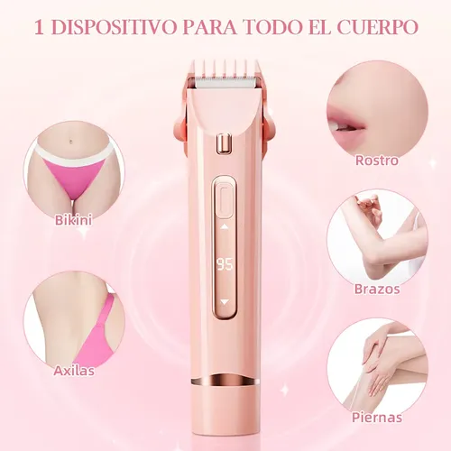 Depiladora De Bikini Para Mujer Electrica Doble Cabeza Tein