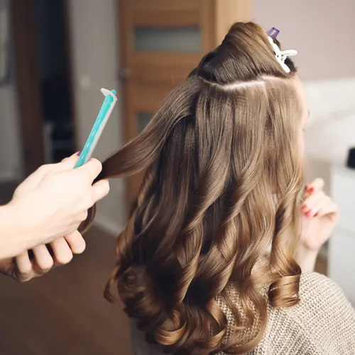 12 Rulos Para Cabello Ondulado, Varillas De Permanente Para