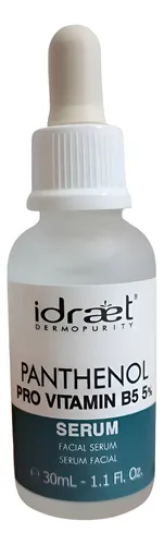 Idraet Serum Reparador Panthenol Pro Vitamina B5 5% 30ml