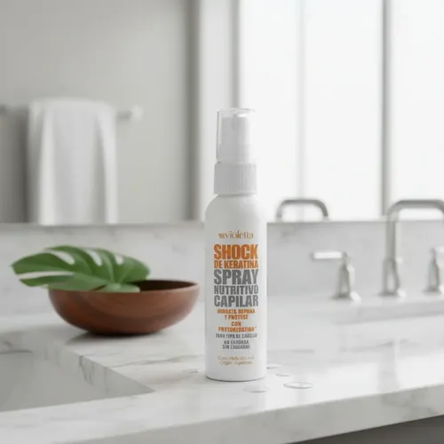 Spray Nutritivo Violetta Shock De Keratina 200ml