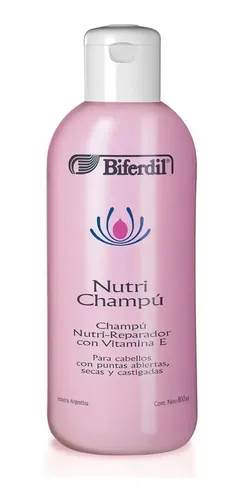 Shampoo Biferdil Nutri-champu Con Vitamina E 800ml