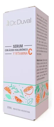 Sérum Con Ácido Hialurónico Y Vitamina C X30ml Dr. Duval Tipo de piel Todo tipo