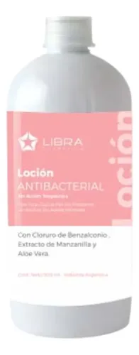 2 Locion Antibacterial 500gr. – Libra Cosmetica Fragancia Suave