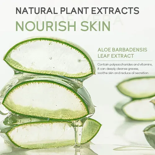 Zz Limpiador Facial De Aloe Vera Laiko Al Por Mayor, 50 Jj