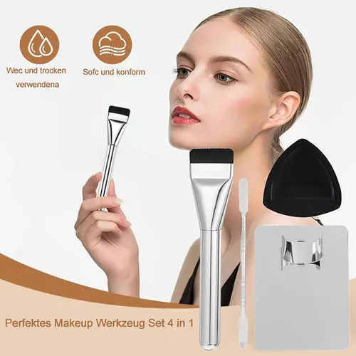 Dgtset De Paletas De Maquillaje De Cuatro Piezas, Paleta De