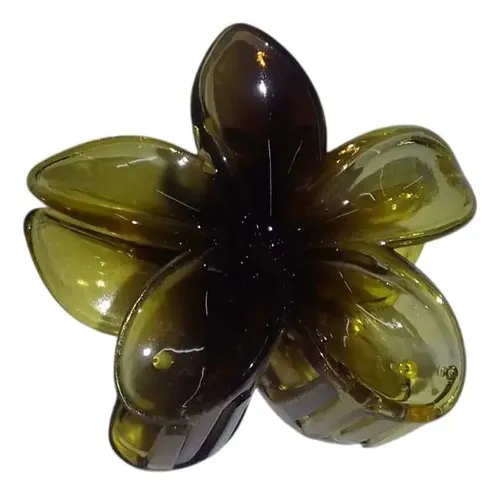 Hebilla Broche De Pelo En Forma De Flor X 3