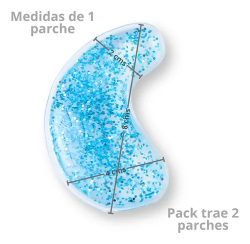 Pack X5 Pares Parches Gel Ojeras Reutilizables Reafirmantes