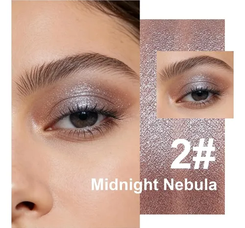 Paleta De Sombras Iluminadoras Midnight Nebula Glitter
