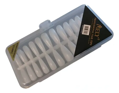 Tips Mely Para Soft Gel, 240 Pzs.