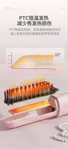 Portable Wireless Hair Straightener