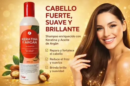 Pack Keratina Frilayp Shampoo Acondicionador Mascara Serum