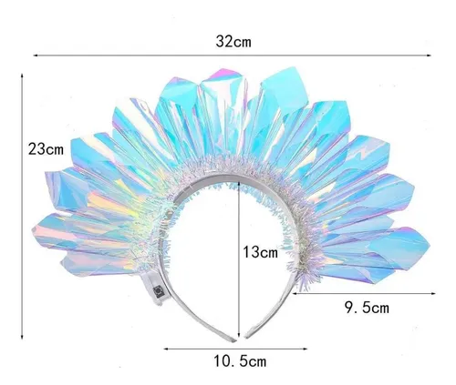 Vincha Diadema Con Luces Led Para Fiestas Y Disfraces