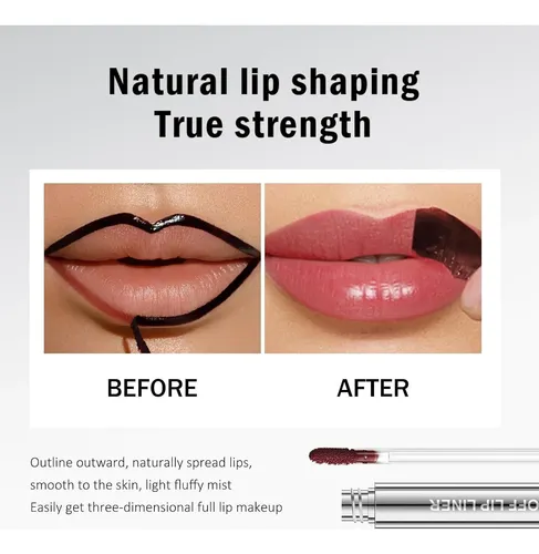 Set 4 Delineadores Labios Impermeables 24 H Nude Mate
