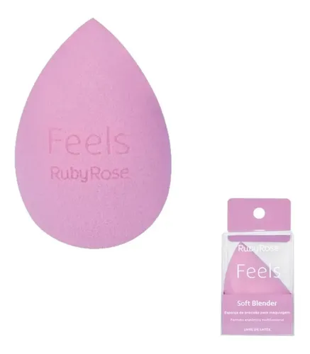 Esponja De Maquillaje Feels Ruby Rose Soft Blender