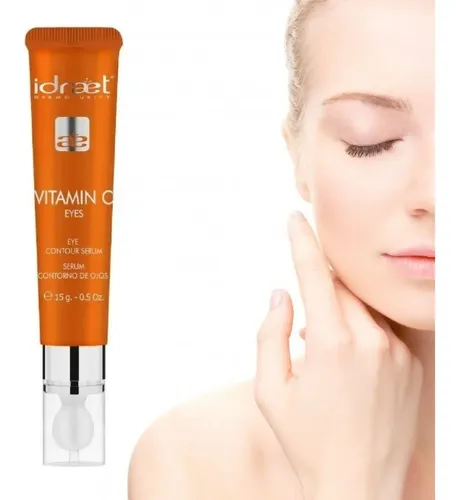 Serum Contorno De Ojos Vitamina C 15gr Hidratante Idraet