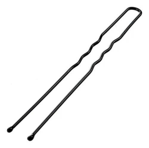 40 Broches De Pelo De Metal Negro De 7 Cm De Largo Para Muje