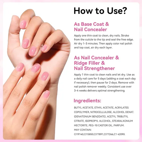 Base Iluminadora 4-en-1 Nailshion Dusty Rose