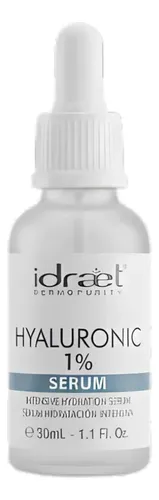 Idraet Serum Hialuronico 1% Antiage Hidratacion Profunda Momento de aplicación Día/Noche Tipo de piel Normal 30ml