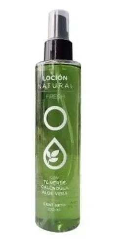 Loción Natural Fresh Descongestiva Calmante X 200 Icono Tipo de piel Todo tipo