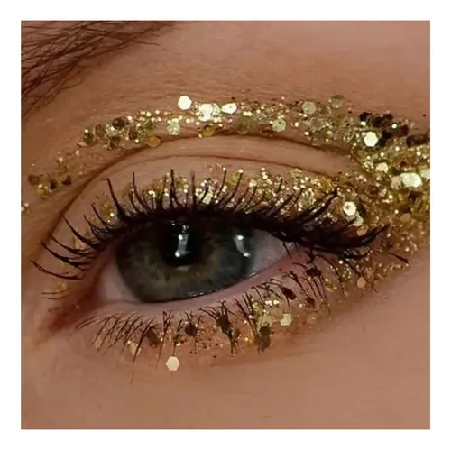 Glitter Gliter Dorado Para Maquillaje Baires Beauty Shop