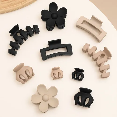 A 10 Piezas De Accesorios Modernos For El Cabello Con S
