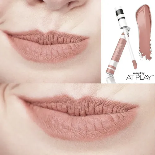Labial Líquido Mate Mary Kay At Play Color Taupe That 20% Of