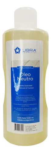 Aceite Para Masajes Oleo Neutro Libra 1000ml X2u