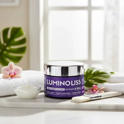 Alisado Cabello Rulos Lumino Liss Sin Formol 250gr