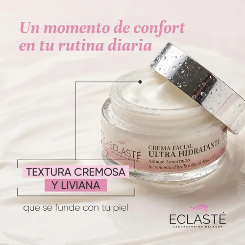 Crema Facial Ultra Hidratante Eclasté Firmeza Y Luminosidad Todo Tipo De Piel Día/noche