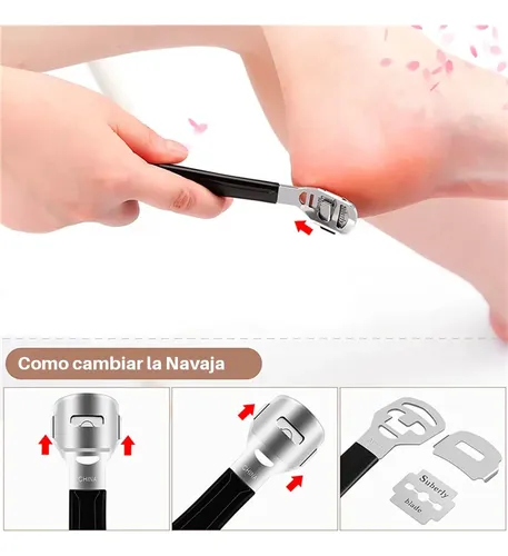 Set Para Pedicuria Podologia Callosidad Durezas Escofina