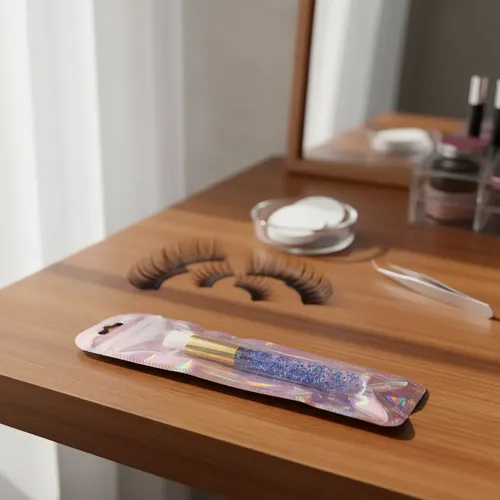 Brocha Para Lash Shampoo C/glitter Limpieza Exten Pestañas