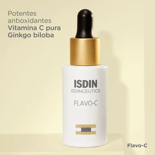 Isdinceutics Flavo C Serum Antiedad Isdin Antioxidante Iluminador Rejuvenecedor
