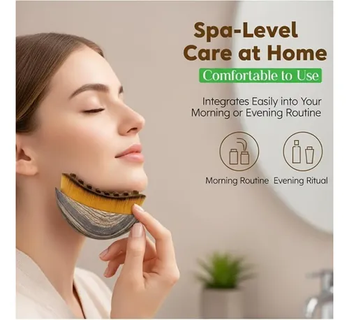 Er 2 Pzs Brocha De Contorno Facial – Herramienta De Belleza