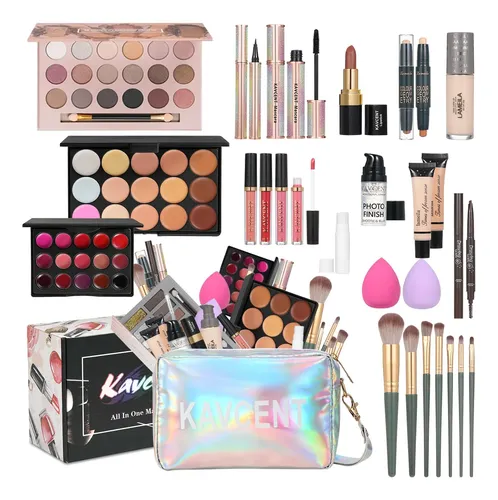 Set De Maquillaje Kavcent For Adolescentes Y Mujeres Con Pa