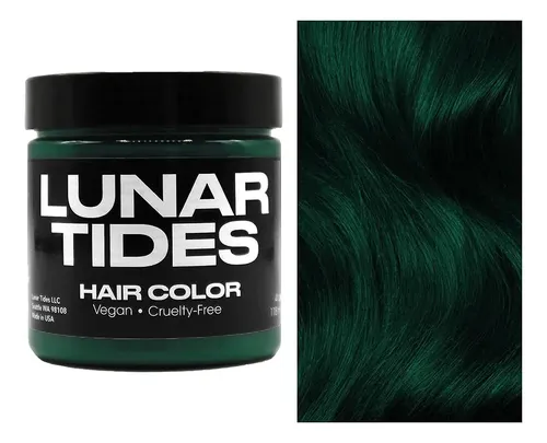 Tinte De Pelo Lunar Tides Semipermanente, Verde Enebro