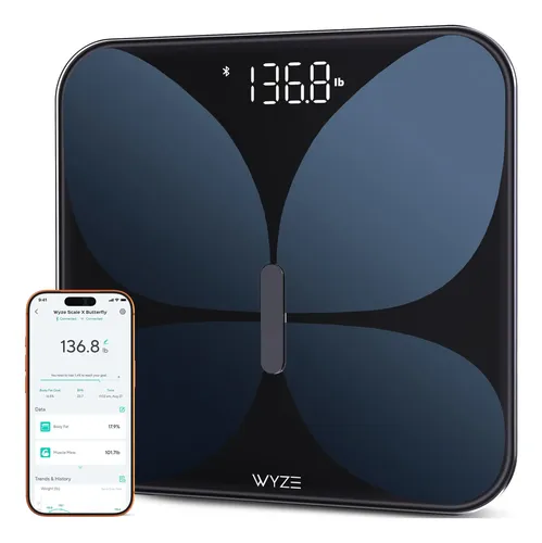 Báscula De Baño Digital Wyze Smart Scale X Butterfly