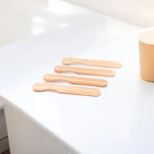 Keila Espátula Madera 12 Piezas Cuchillo Para Cera Depilatoria