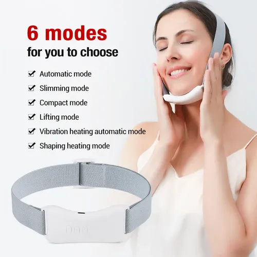 Reductor De Masaje Facial Emv-face Belt, Doble Mentón