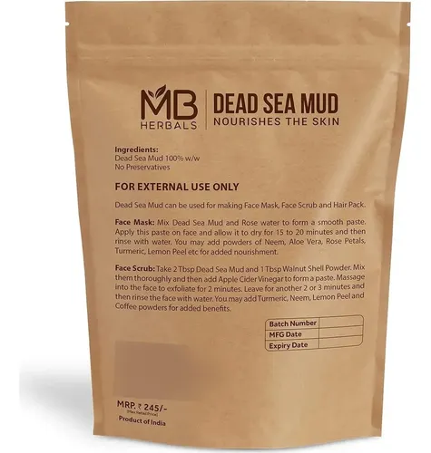 Arcilla Del Mar Muerto Mb Herbals 100 G