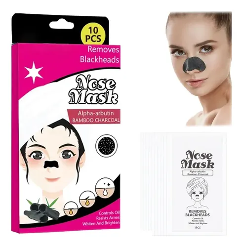 Parche X10 Nariz Rostro Mascarilla Limpieza Puntos Negros Todo Tipo De Piel