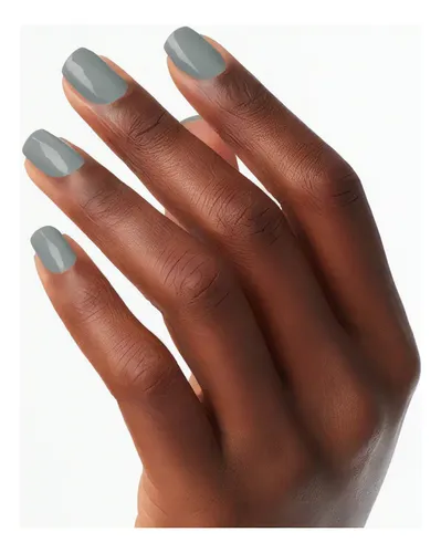 Esmalte OPI Gel Suzi Talks With Her Hands de 15 mL en Tono Gris Oscuro