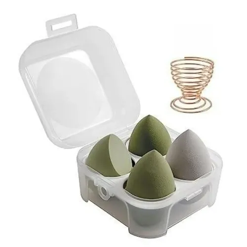 .0.kit De 4 Esponjas De Maquiagem Beauty Blender