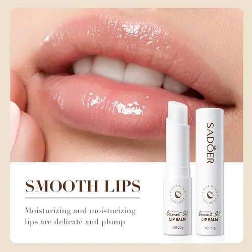 Bálsamo Labial De Coco Mascarilla Hidratante Para Labios
