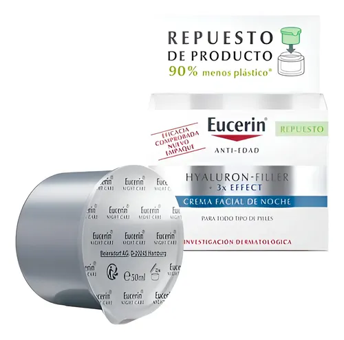 Eucerin Hyaluron-filler Repuesto Crema De Noche X50ml